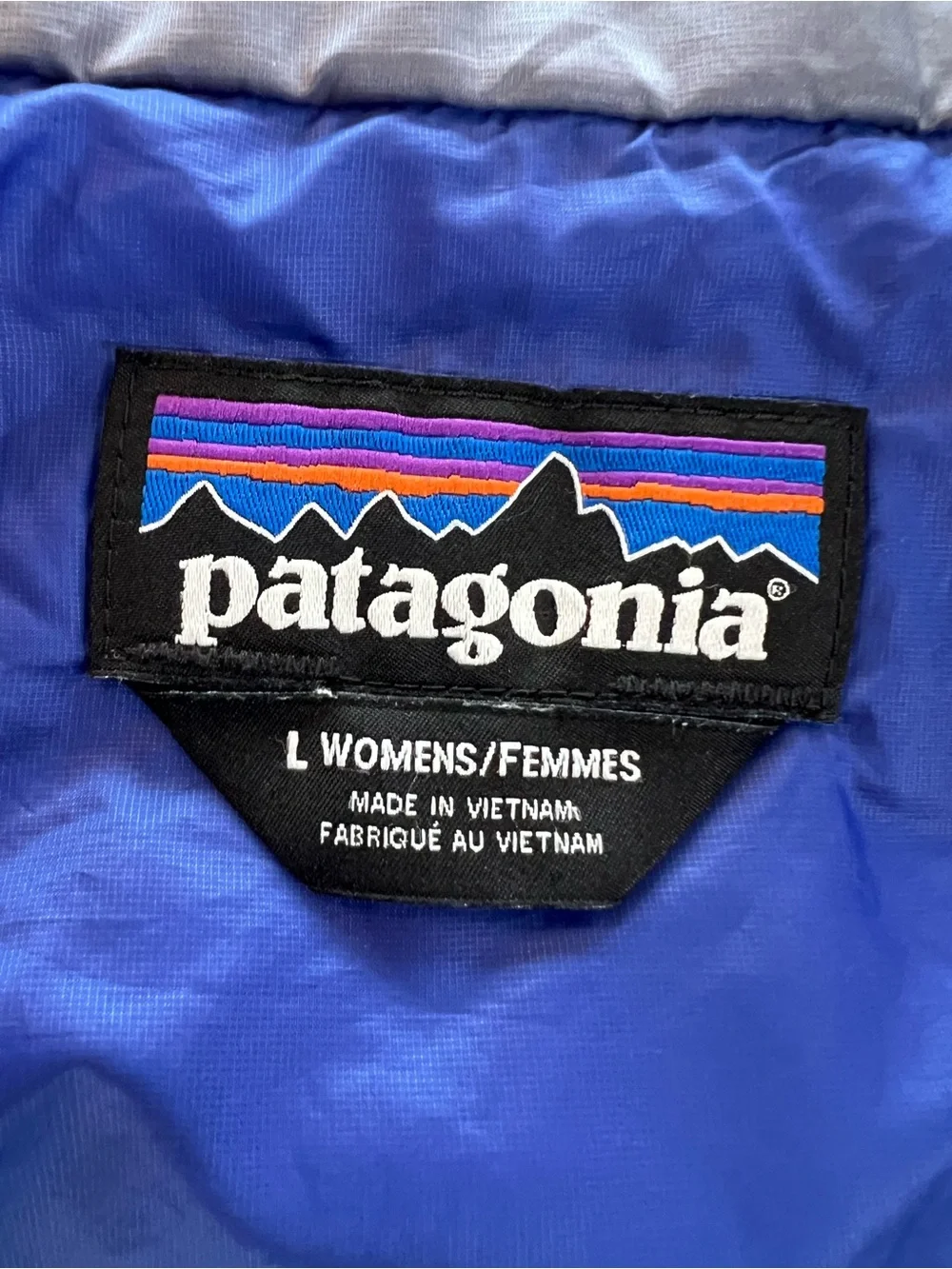 Patagonia Women’s Nano Puff Full Zip Vest Size Large Purple Primaloft STY84247 - Picture 14 of 15